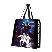 Vandor 52423 Star Wars Large Recycled Shopper Tote, Multicolored