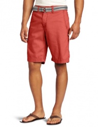 Lee Men's Dungarees Belted Bermuda Flat Front Short