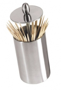 Oggi Retractable Toothpick Holder with Rubber Base