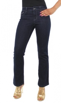 Style&co. Petite Jeans, Bootcut Studded Tummy Control