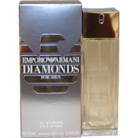 Emporio Armani Diamonds by Giorgio Armani for Men. Eau De Toilette Spray 2.5-Ounces