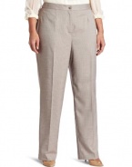 Jones New York Women's Plus-Size Slim Pencil Pant, Muslin Multi, 14W