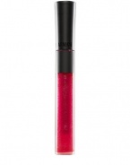 Embellish lips with this iridescent, sparkling gloss. Lavishes lips with a sultry veil of color. Leaves a shimmering, elegant finish. Paint your lips with the precise brush applicator. 