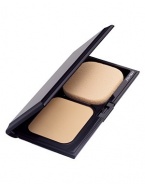 A powdery foundation with a comfortably silky, beautiful, sheer matte finish that lasts all day. Contains Micro-Smoothing Complex, a Shiseido-exclusive ingredient that protects against skin roughening and Super Oil-Absorbing Powder to absorb excess oil and prevents shine. Covers imperfections with a beautiful long-lasting finish. Leaves skin looking natural and healthy.