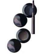 Perfect pots of creamy eyeliner in two rich colors to help create elegantly defined lines or a smoky, sultry look. Remarkably easy to apply, they resist rubbing, water, and sweat to keep eyes emphasized all day long. Comes with easy-to-use, conveniently sized brush.Call Saks Fifth Avenue New York, (212) 753-4000 x2154, or Beverly Hills, (310) 275-4211 x5492, for a complimentary Beauty Consultation. ASK SHISEIDOFAQ 