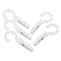 Fox Run Laundry Hooks, Set of 10