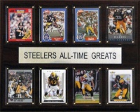 NFL Pittsburgh Steelers All-Time Greats Plaque