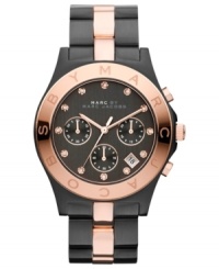 The perfect amount of warm, dusky tones accent this watch from Marc by Marc Jacobs.