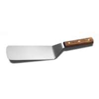 Dexter Russell S8696 Wood Handle 6 x 3 Offset Hamburger Turner