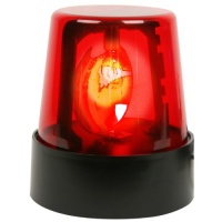 Rhode Island Novelty 7 Red Police Beacon Light