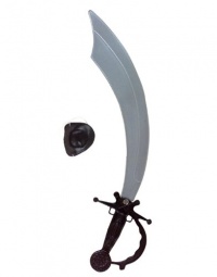 Pirate Sword and Eye Patch Set 17 Inch