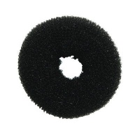 Soft 'N Style Hair Donut Black, 0.005 Ounce