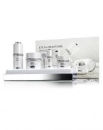 Brighten your outlook with this five-piece collection featuring full sizes of White Caviar Illuminating Eye Serum and White Caviar Illuminating Eye Cream. La Prairie has empowered two laser-targeted eye treatments, one to de-circle and de-puff, and one to support natural firmness. Enhanced benefits and accelerated results await you with this two-step solution that helps to brighten, smooth and firm eye-area aging concerns. Dark circles appear diminished. Fine lines and wrinkles seem to relax.