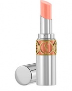 As featured in our Beauty Event in Tangy Mandarine. Lips are dressed in a sheer veil of brilliant color. Boosted with fruit extract rich in vitamins and antioxidants, lips become deliciously sensual. The ultra-light, sensual texture leaves lips feeling soft and hydrated for up to 8 hours and is ideal for year round use: the juicy, sheer color is perfect for summer while the soothing, moisturizing texture feels sublime in the dry winter months. 