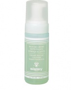 This creamy facial cleanser and makeup remover features an original, soap-free formula designed for maximum skin tolerance. Perfect for the entire family and all skin types, its light mousse texture transforms into an extremely delicate milky emulsion that envelops the skin with the fragrance of rosemary and lavender. Removes surface impurities and all traces of makeup, quickly rinsing away with water to leave skin smooth and radiant with a refreshed, glowing complexion. 4.2 oz.