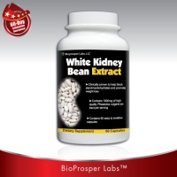 1000mg White Kidney Bean Extract Carb/Starch Blocker from Bioprosper Labs