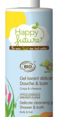 Happy Future Delicate Cleansing Bath and Shower Gel, 12.67-Ounce