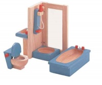 PLAN TOYS Dollhouse Furniture - Neo Bathroom