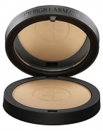 This ultra-fine pressed powder is formulated with soft, silk-like powders and radiant particles for a luminous, soft matte finish. The Armani-exclusive Micro-fil formula blends perfectly to correct imperfections while it gently veils the skin in silky, comfortable color. Silky soft powder blends perfectly without caking or setting into fine lines Buildable coverage from sheer to full that always allows the natural glow of the skin to come thorough Soft luminous finish