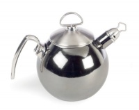 Chantal Enamel on Steel Tea Ball, Onyx