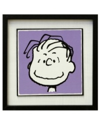 A portrait of Charlie Brown's partner in crime, Linus van Pelt, this framed art print will delight Peanuts fans of all ages.