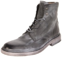 FRYE Men's James Lace Up Boot,Black-87124,10.5 M US