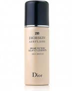 As featured in our Beauty Event. DiorSkin Airflash Spray Makeup. A quick spray and you're on your way. You'll feel an airy-light, fresh sensation. You'll see a more even skin texture, fewer fine lines--a softly radiant, airbrush perfection that lasts all day. 