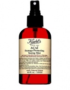 Ecocert organic damage-repairing formulations with organic antioxidant acai berry to refine skin clarity visibly weakened by environmental stressors. An antioxidant-enriched clarifying toner to balance and refine skin's tone and texture, while providing a sheer layer of protection against skin-aging environmental effects. Paraben free and silicone free. Removes environmental residue to restore skin's natural balance (with tissue or cloth).