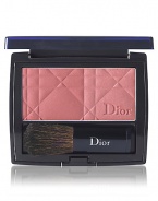 Blush like never before and take every cheek to chic. Every woman has two reasons to blush, one shimmering and sheer, one velvety and matte. Dior's new luxe compacts give you two cheekcolors to wear individually or together. 