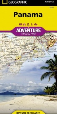 Panama (Adventure Travel Map) (AdventureMap #3101) (Adventure Map (Numbered))