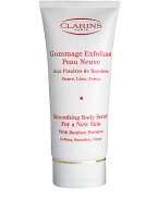 Thanks to its dual exfoliating and skin-conditioning action, Smoothing Body Scrub For a New Skin eliminates a dull appearance and provides skin with all it needs to be beautiful. From the first application, the skin is incredibly smooth and younger-looking. It perfectly prepares the skin for body care products applied afterwards, enhancing their absorption and effectiveness.