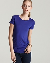 Splendid delivers a perfect tee of supple jersey that's destined to be a wardrobe staple.