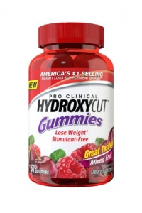 Hydroxycut Pro Clinical Gummies, 60 Weightloss Gummies, 30 servings Per Bottle