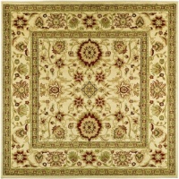 Safavieh Lyndhurst Collection LNH212L Square Area Rug, 8-Feet, Ivory