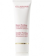 Gentle exfoliating cream that promotes radiant skin. Eliminates dead cells without microbeads while boosting skin vitality. Absorbs impurities with natural clay. Allergy tested. 1.7 oz. 