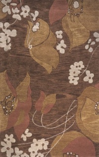 Momeni DELHIDL-21BRN5080 Delhi Rug, Brown