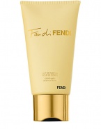 The generous and silky texture of the Fan di FENDI body lotion instantly melts on the skin providing absolute comfort all day long. The skin is moisturized, soft and lightly scented by the sensual Fan di FENDI notes. The perfumed body lotion extends the sensual Fan di FENDI experience on your skin. 5 oz.Top Notes: Pear blackburrant accord, Tangerine, Pink peppercorn Heart Notes: Damascena rose, Yellow jasmine Base Notes: Soft leather accord, Patchouli 