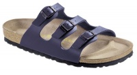 Birkenstock Women's Florida Birko Flor Sandals,Blue Birko Flor,38 N EU