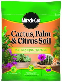 Miracle-Gro 0062581-298 Cactus, Palm, & Citrus Soil - 8 Quart