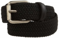 Levi's Boys 8-20 Braided Elastic Web Belt,Black,Medium