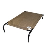 Coolaroo Steel Frame Pet Bed, Large, Nutmeg