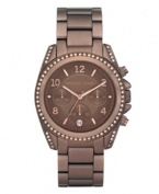 Treat yourself to dessert everyday with this rich Blair watch by Michael Kors.