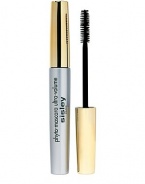 Lengthening and volumising performance is the result of a skin care-formula and brush technology, which offer flawless, 3D results: perfectly curled, visibly lengthened and fuller lashes that intensify eyes. The brush provides even application plus optimal lash combing and curling from root to tip. No clumping. No smudging. Suitable for sensitive eyes and contact lens wearers. .36 oz. 