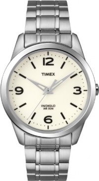 Timex Women's T2N646 Weekender Classic Casual Watch with Cream Dial Stainless Steel Bracelet