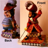 Disney Captain Hook & Smee ''Beware'' Figurine by Jim Shore