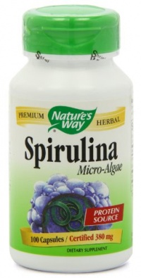 Nature's Way Spirulina Capsules, 100-Count