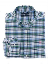 Polo Ralph Lauren Classic-Fit Plaid Oxford