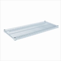 Alera SW584818SR - Industrial Wire Shelving Extra Wire Shelves, 48w x 18d, Silver, 2 Shelves/Carton