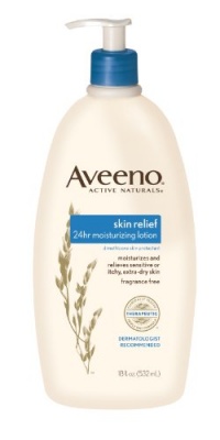 Aveeno Active Naturals Skin Relief 24 Hour Moisturizing Lotion, 18 Ounce