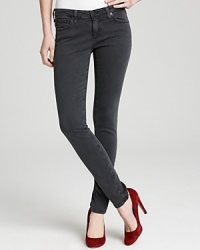 A sleek gray wash elevates these AG Adriano Goldschmied skinny jeans from everyday denim to ultra chic.